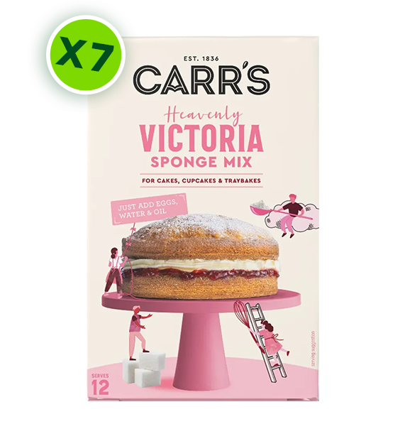 Carr's Heavenly Victoria Sponge Mix